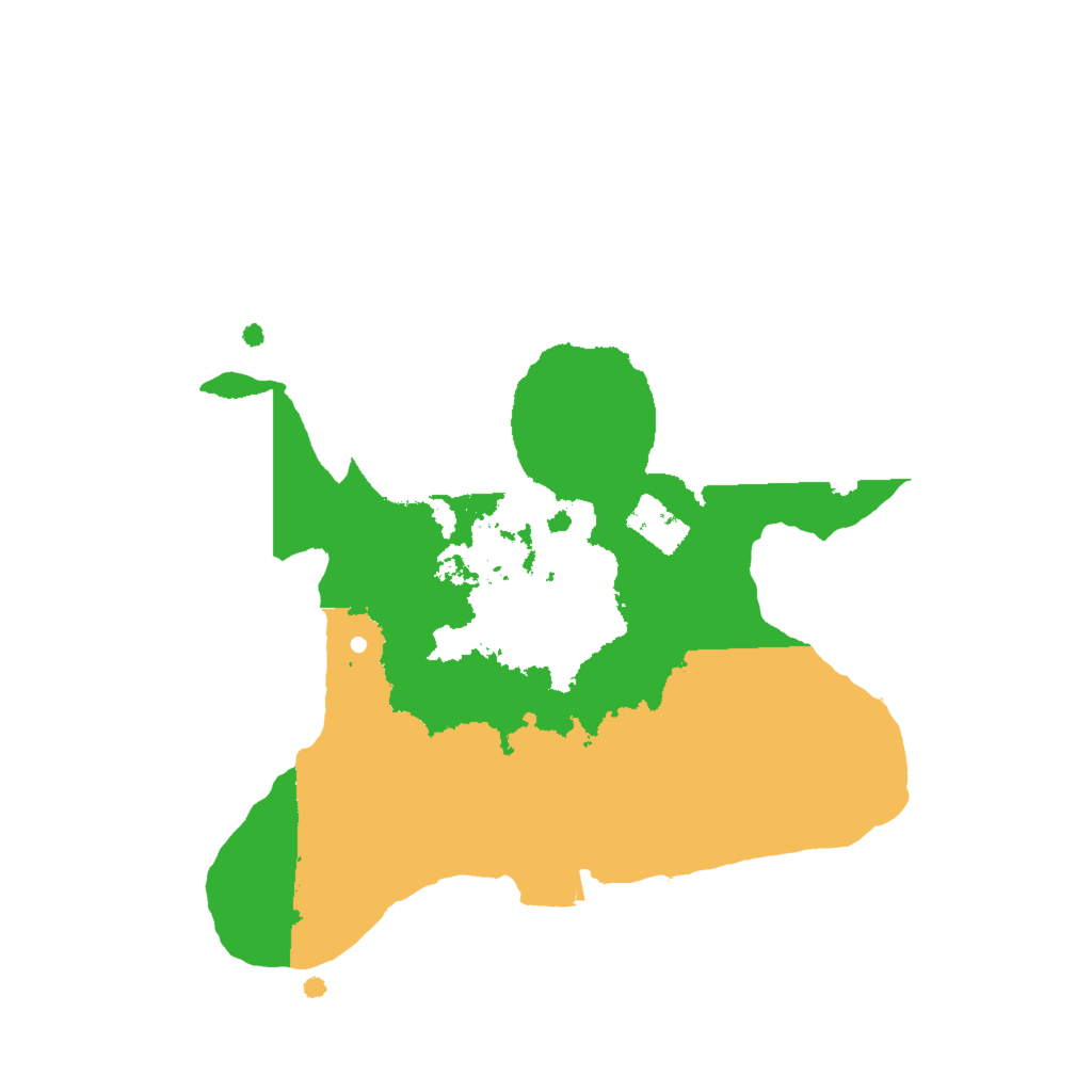 Biome Rust Map: Procedural Map, Size: 2000, Seed: 1473705461