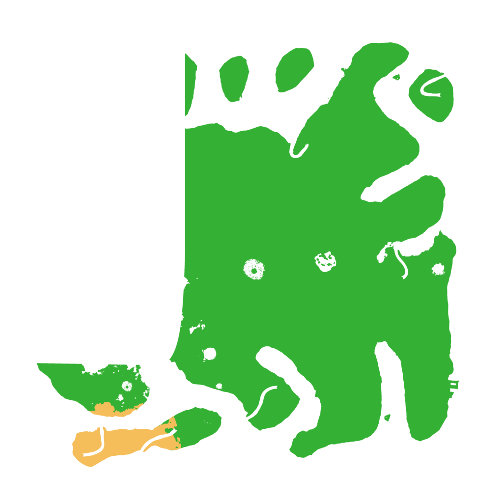 Biome Rust Map: Procedural Map, Size: 3700, Seed: 1511981606