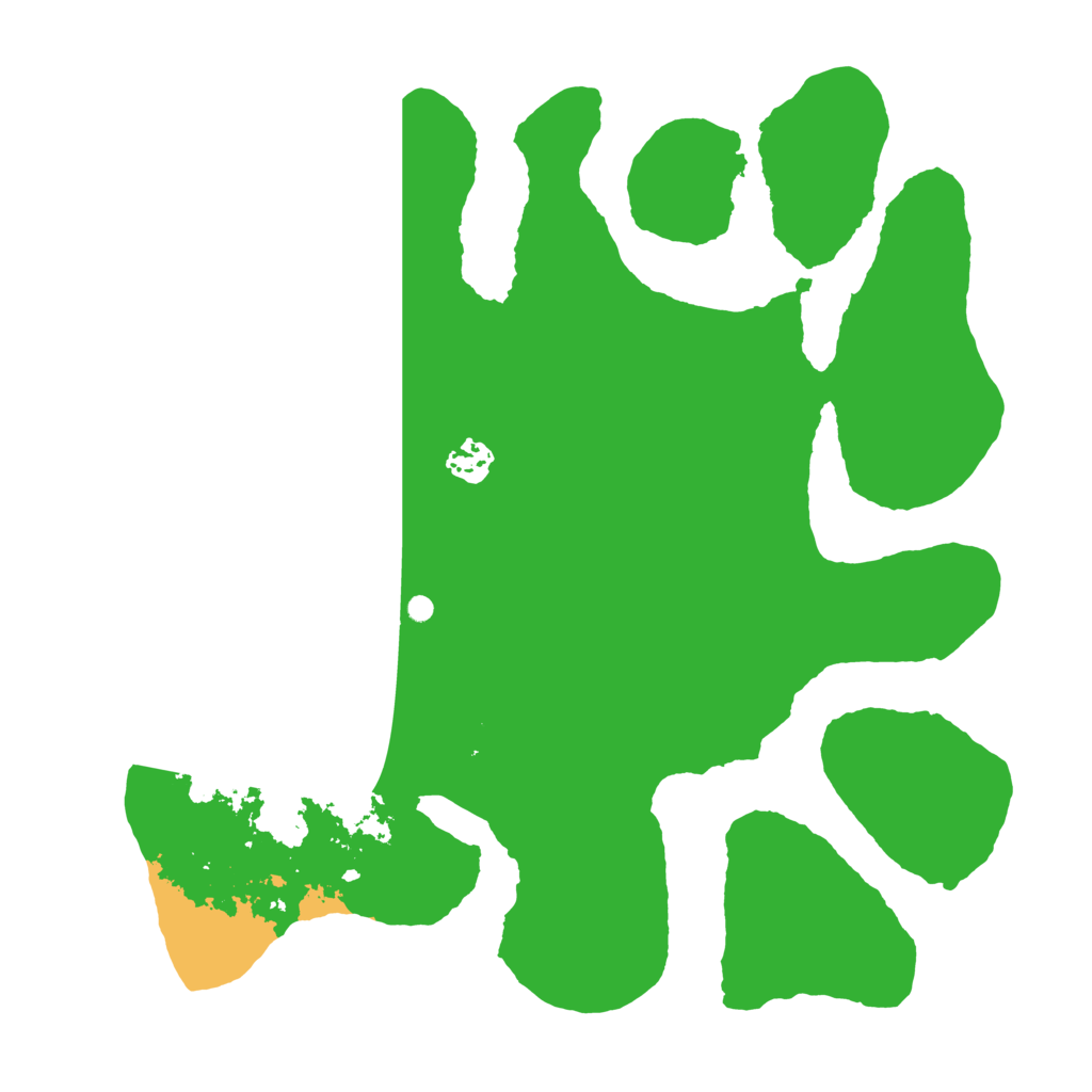 Biome Rust Map: Barren, Size: 3700, Seed: 1645619630