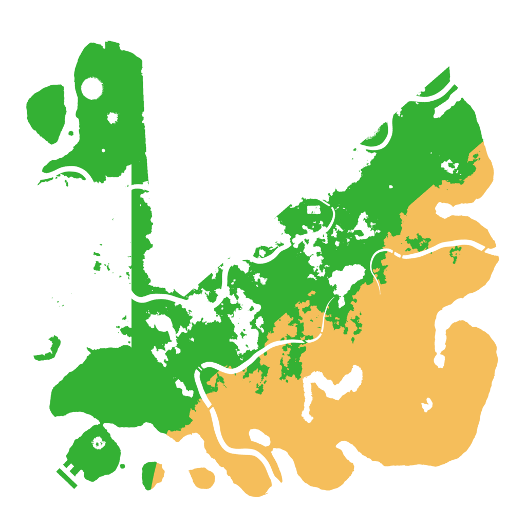 Biome Rust Map: Procedural Map, Size: 4250, Seed: 84624448