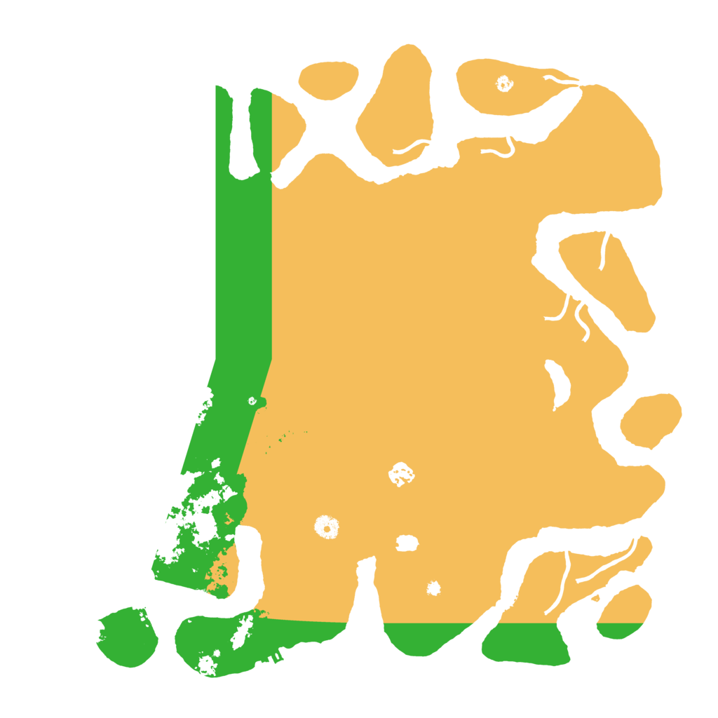 Biome Rust Map: Procedural Map, Size: 4500, Seed: 1240126895