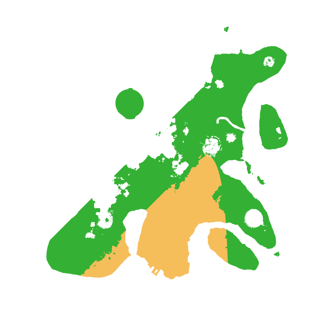 Biome Rust Map: Procedural Map, Size: 3000, Seed: 1057231892