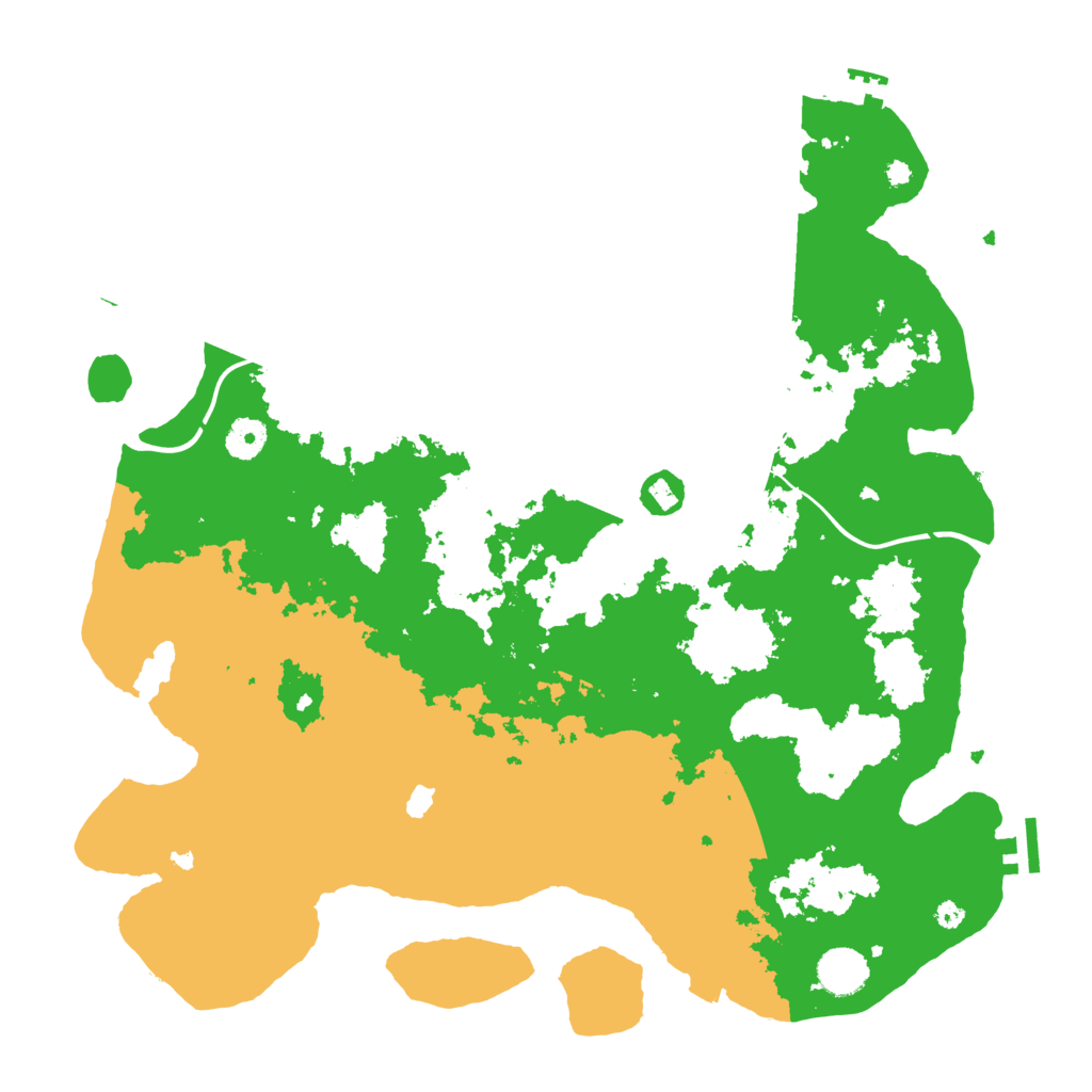 Biome Rust Map: Procedural Map, Size: 4000, Seed: 266178561
