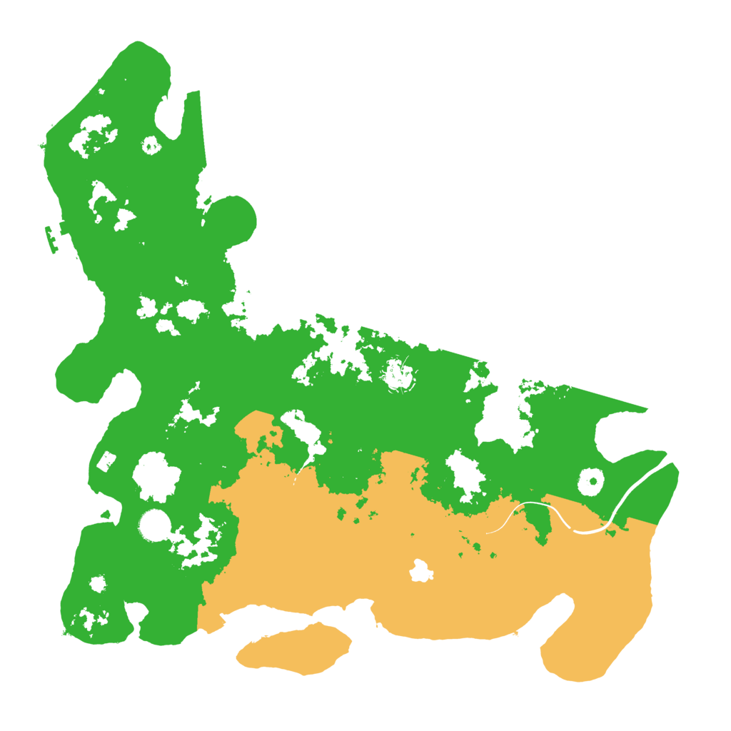 Biome Rust Map: Procedural Map, Size: 4000, Seed: 1132949855