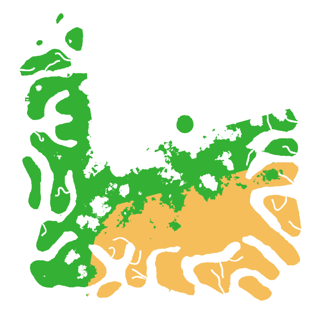 Biome Rust Map: Procedural Map, Size: 5000, Seed: 590202371