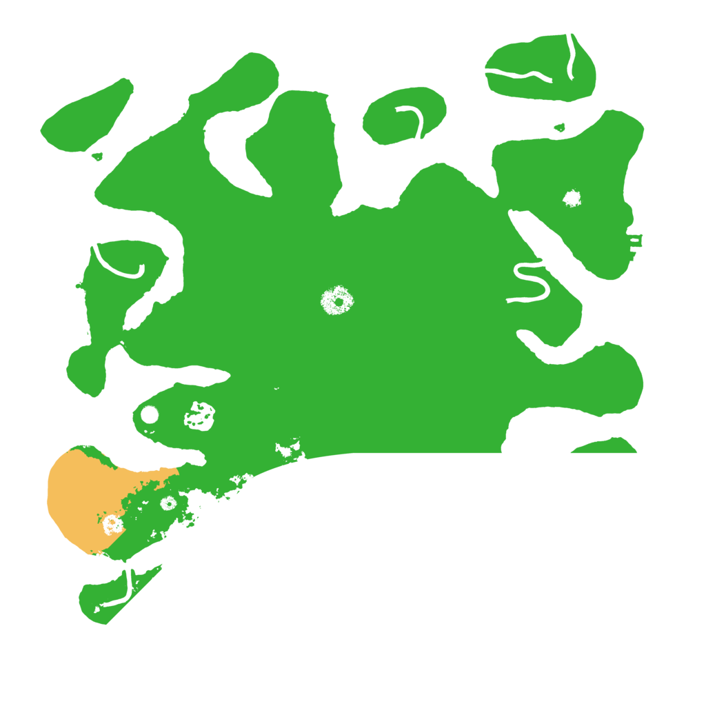 Biome Rust Map: Procedural Map, Size: 3500, Seed: 868234173