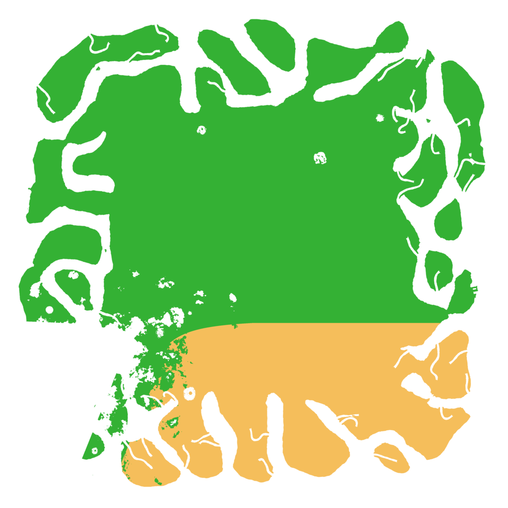 Biome Rust Map: Procedural Map, Size: 6000, Seed: 2018755824