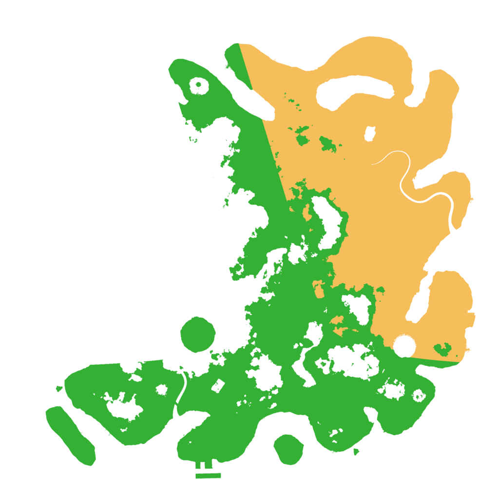 Biome Rust Map: Procedural Map, Size: 4000, Seed: 251416