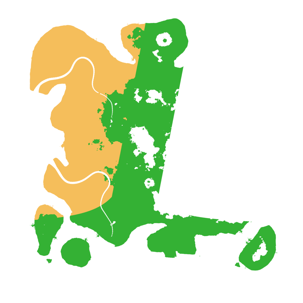 Biome Rust Map: Procedural Map, Size: 3100, Seed: 8559572