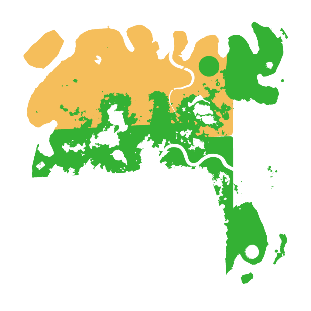 Biome Rust Map: Procedural Map, Size: 4000, Seed: 138119383