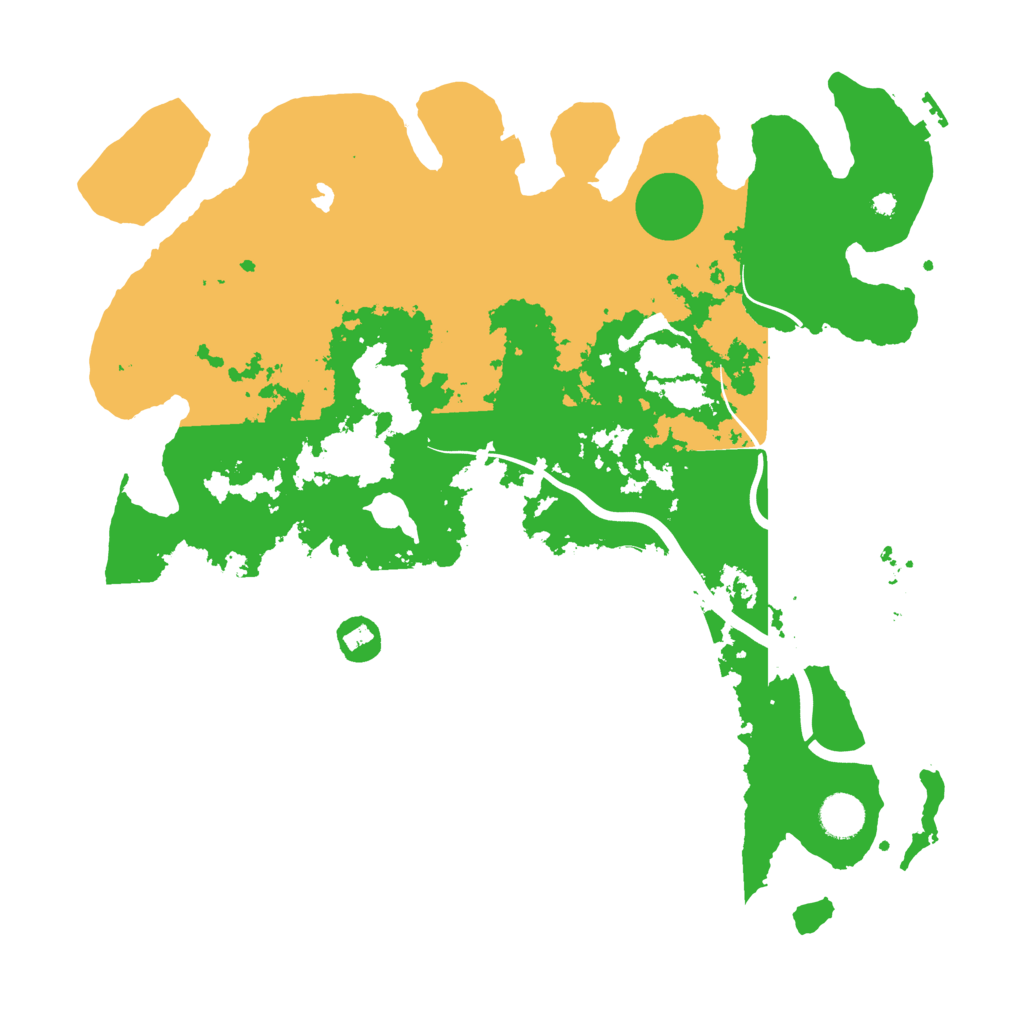 Biome Rust Map: Procedural Map, Size: 4000, Seed: 138119383