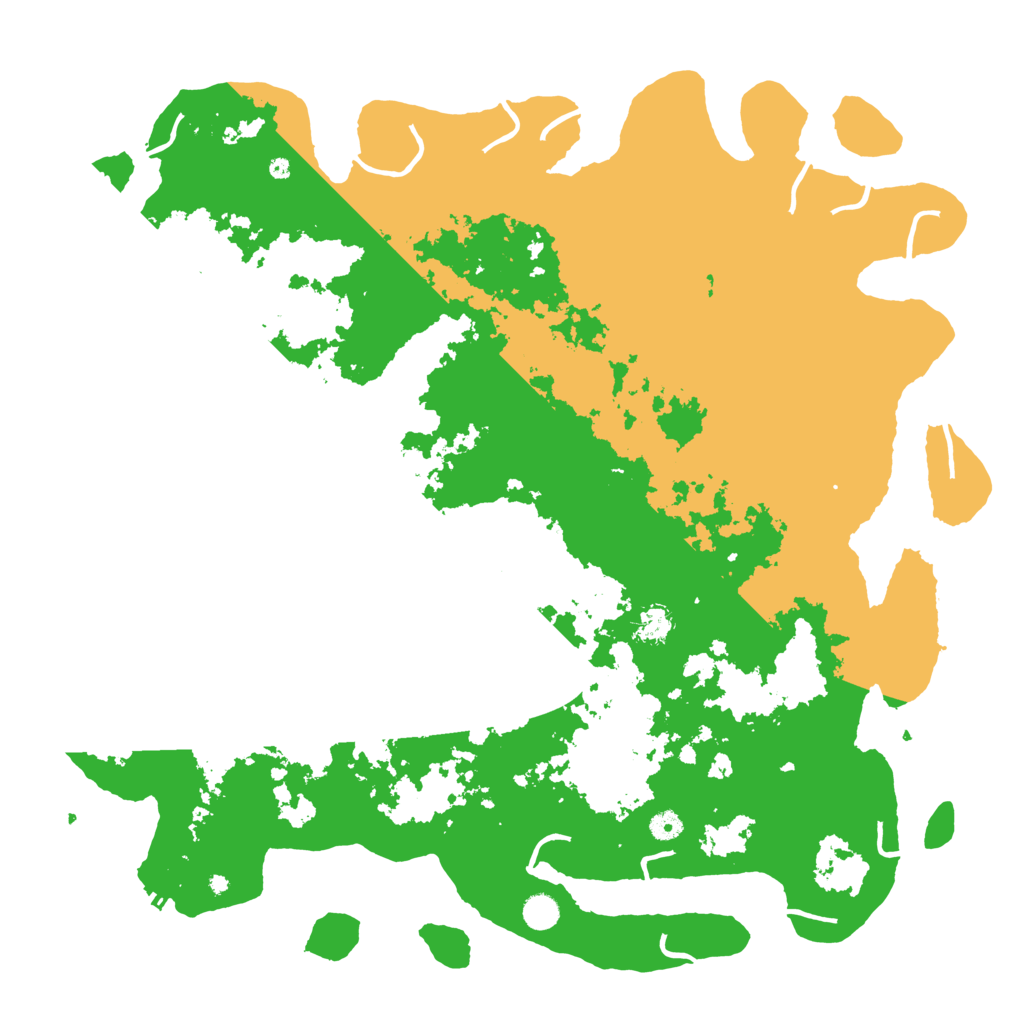 Biome Rust Map: Procedural Map, Size: 5000, Seed: 123548546