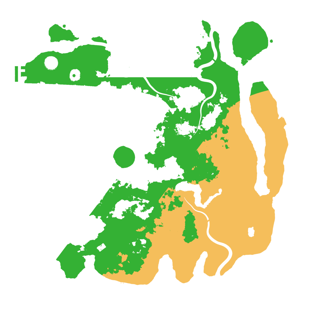 Biome Rust Map: Procedural Map, Size: 4000, Seed: 507908835