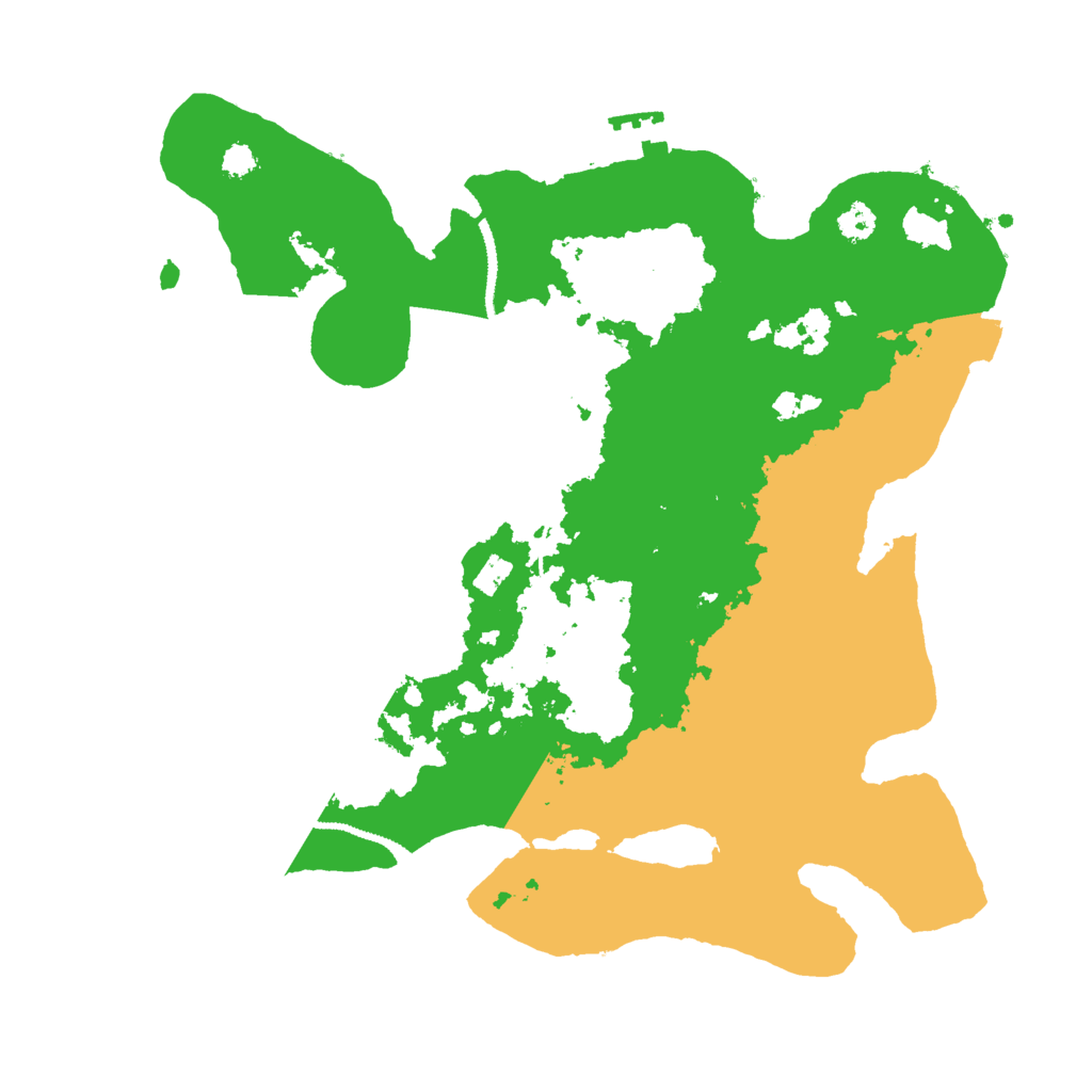 Biome Rust Map: Procedural Map, Size: 3000, Seed: 33163760