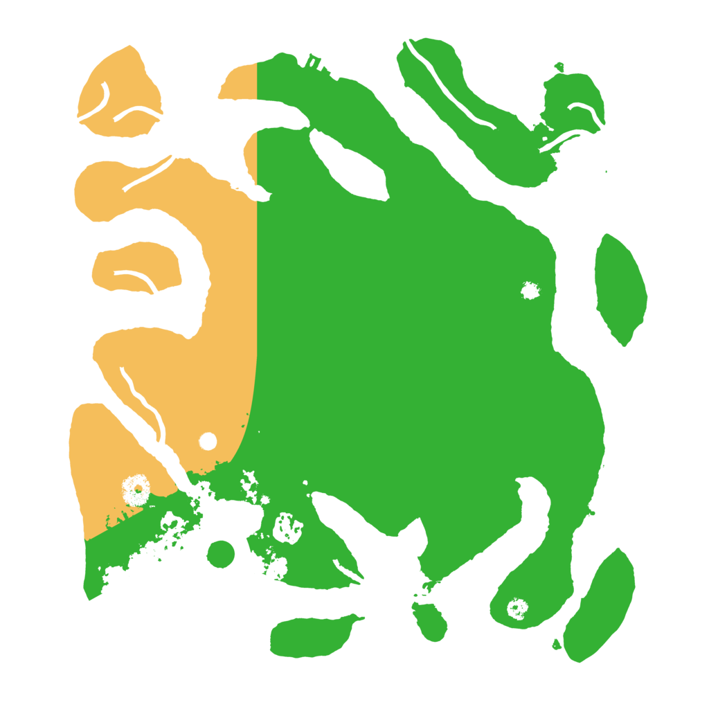 Biome Rust Map: Procedural Map, Size: 3500, Seed: 204683424