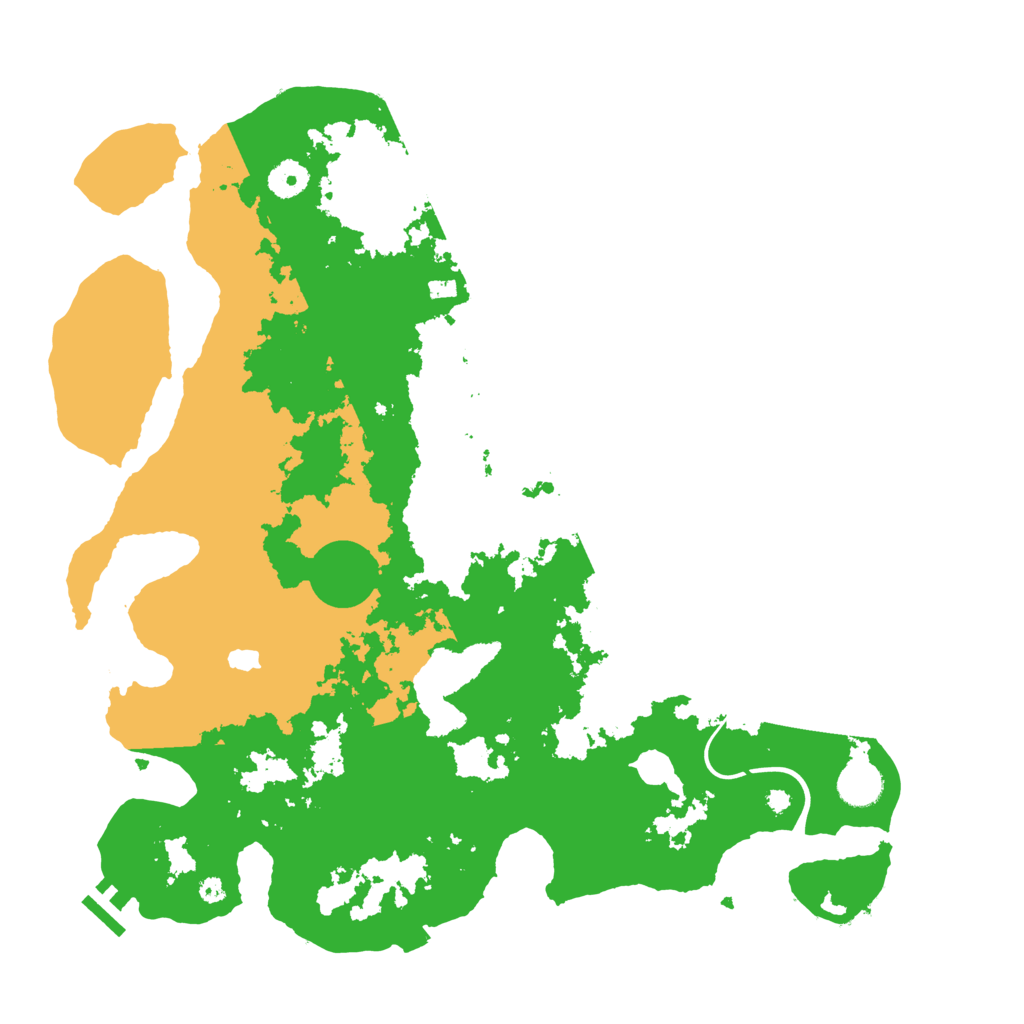 Biome Rust Map: Procedural Map, Size: 4000, Seed: 834967