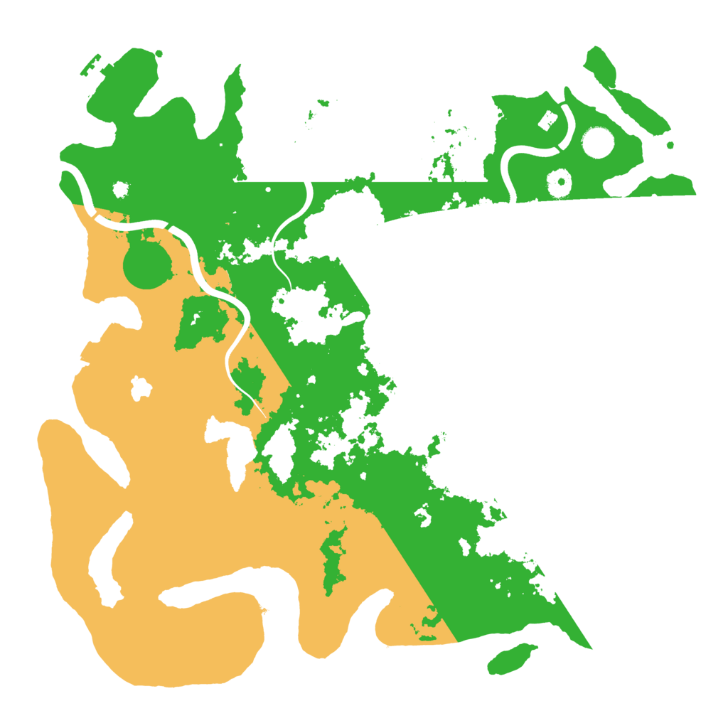 Biome Rust Map: Procedural Map, Size: 4050, Seed: 170084246