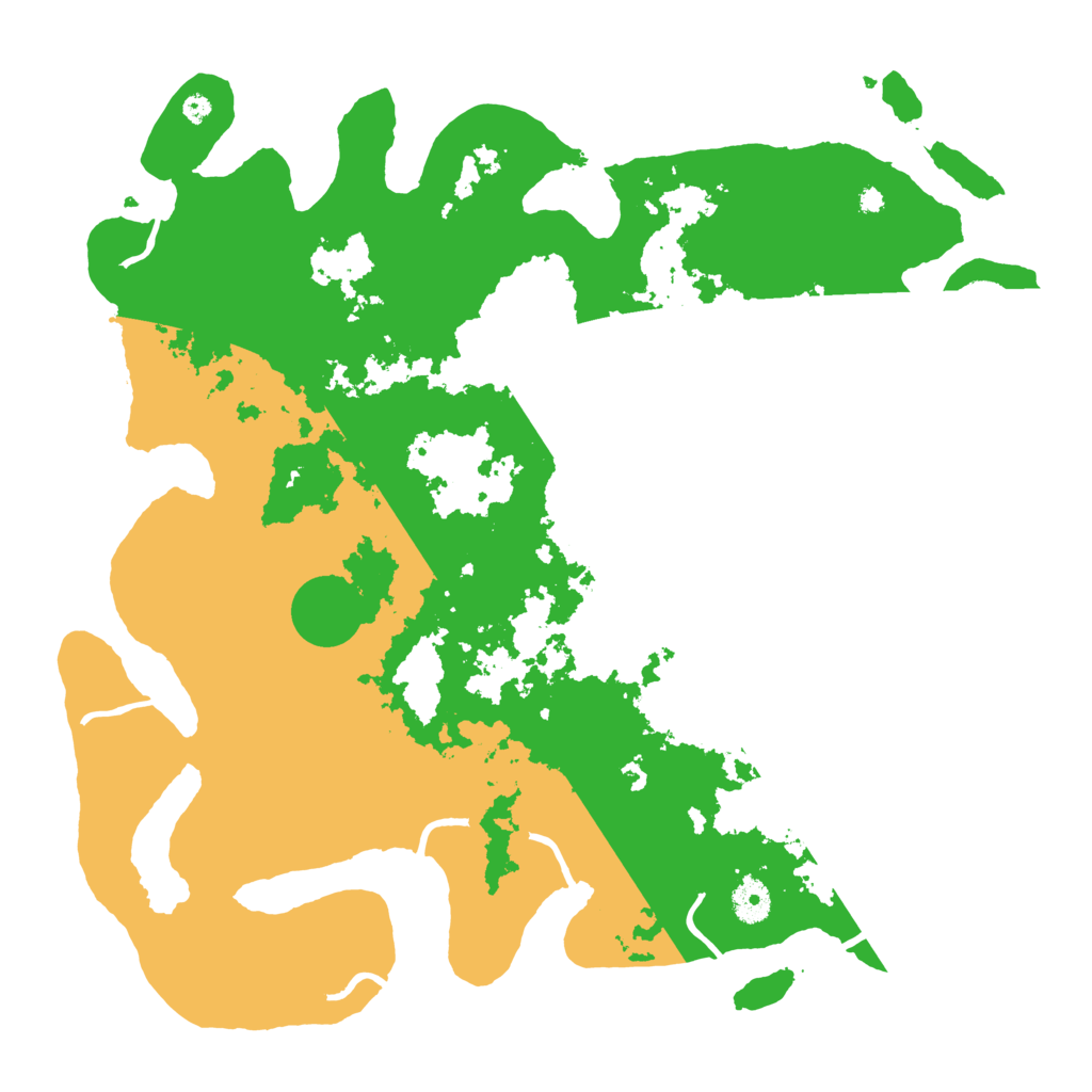 Biome Rust Map: Procedural Map, Size: 4050, Seed: 170084246