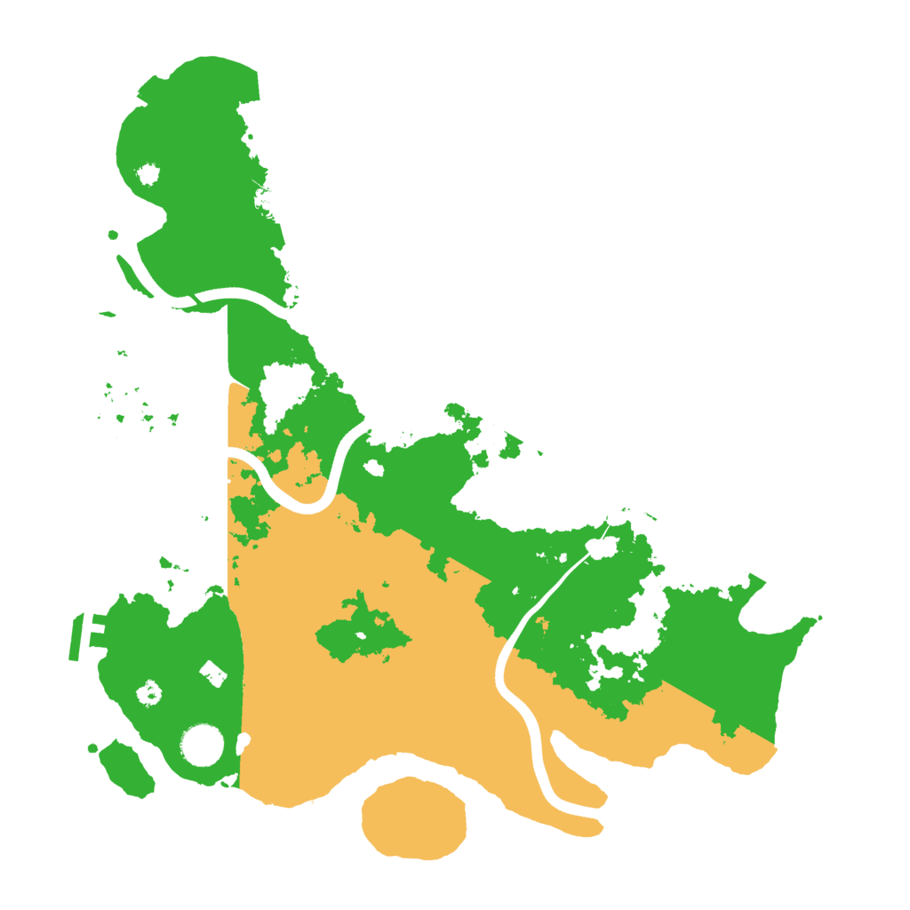 Biome Rust Map: Procedural Map, Size: 3750, Seed: 3333