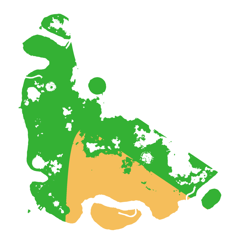 Biome Rust Map: Procedural Map, Size: 3750, Seed: 156654