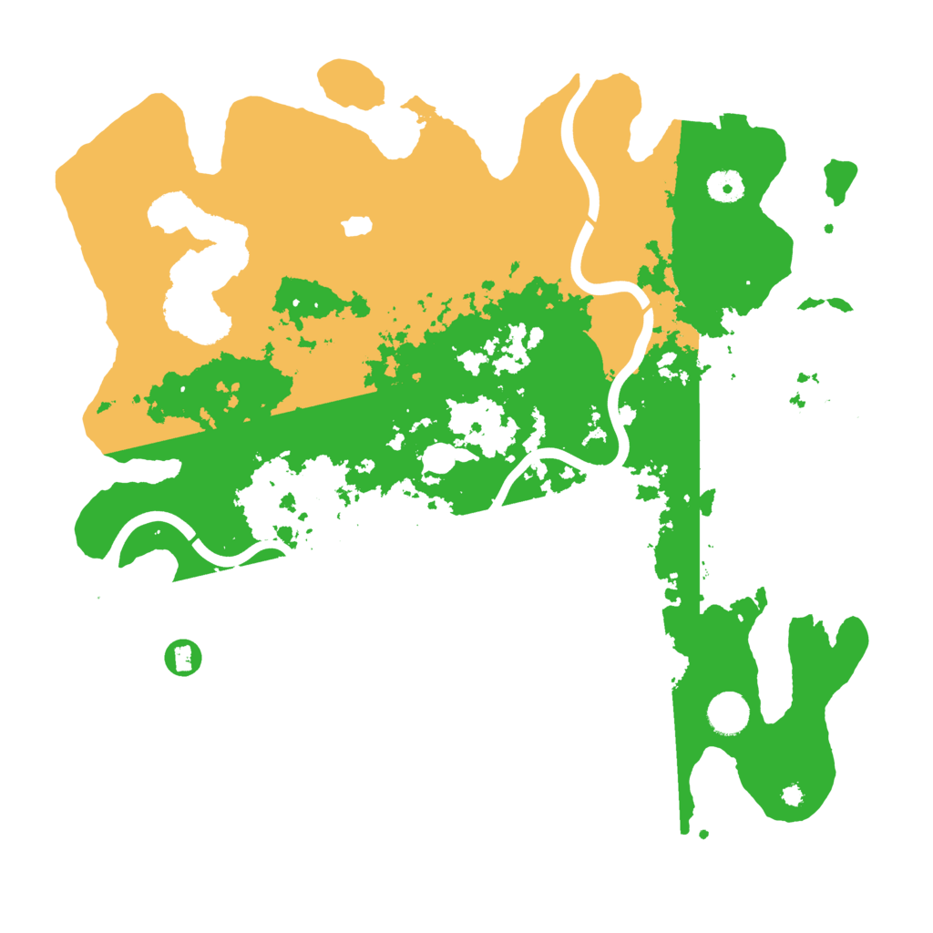 Biome Rust Map: Procedural Map, Size: 4000, Seed: 1222555861
