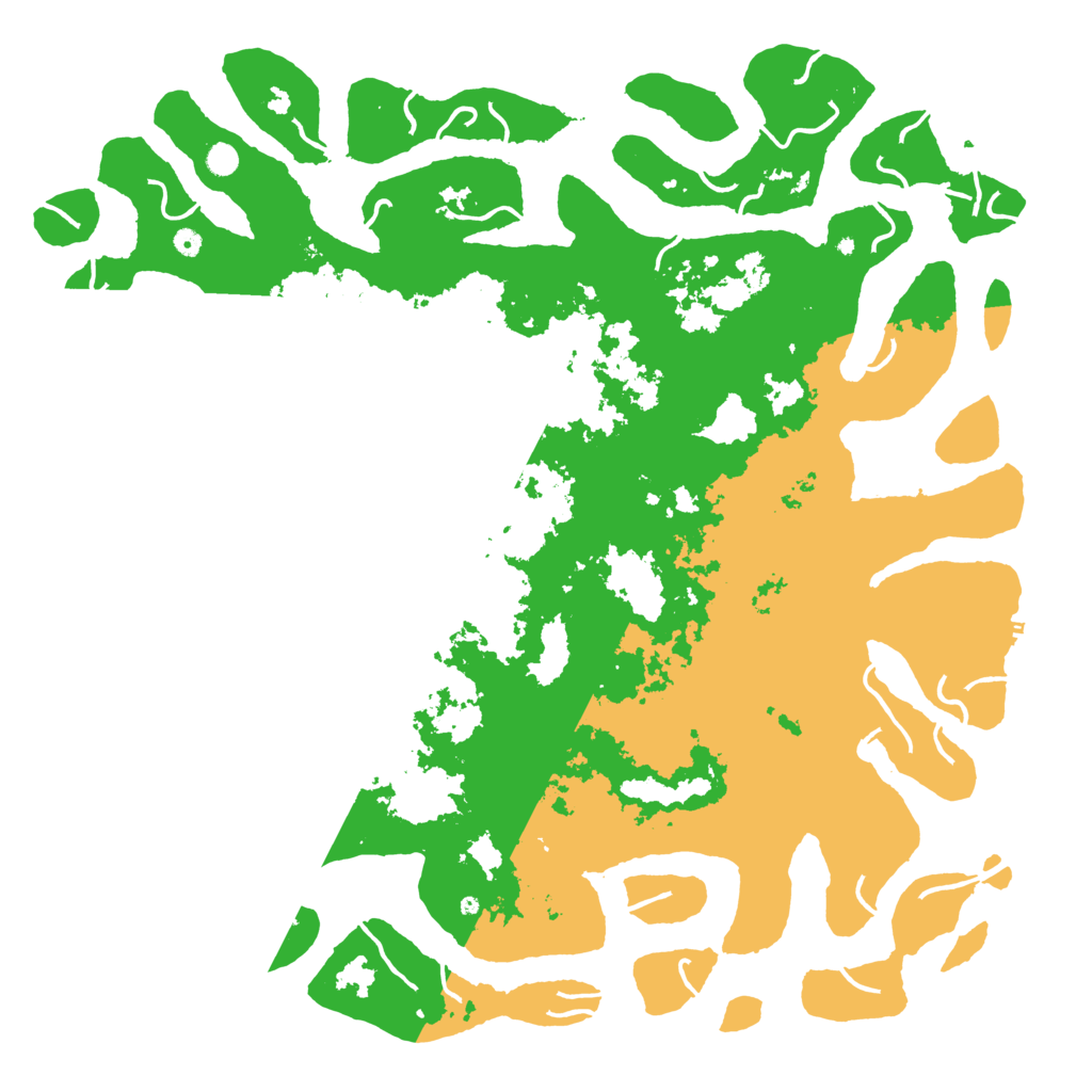 Biome Rust Map: Procedural Map, Size: 6000, Seed: 56295216