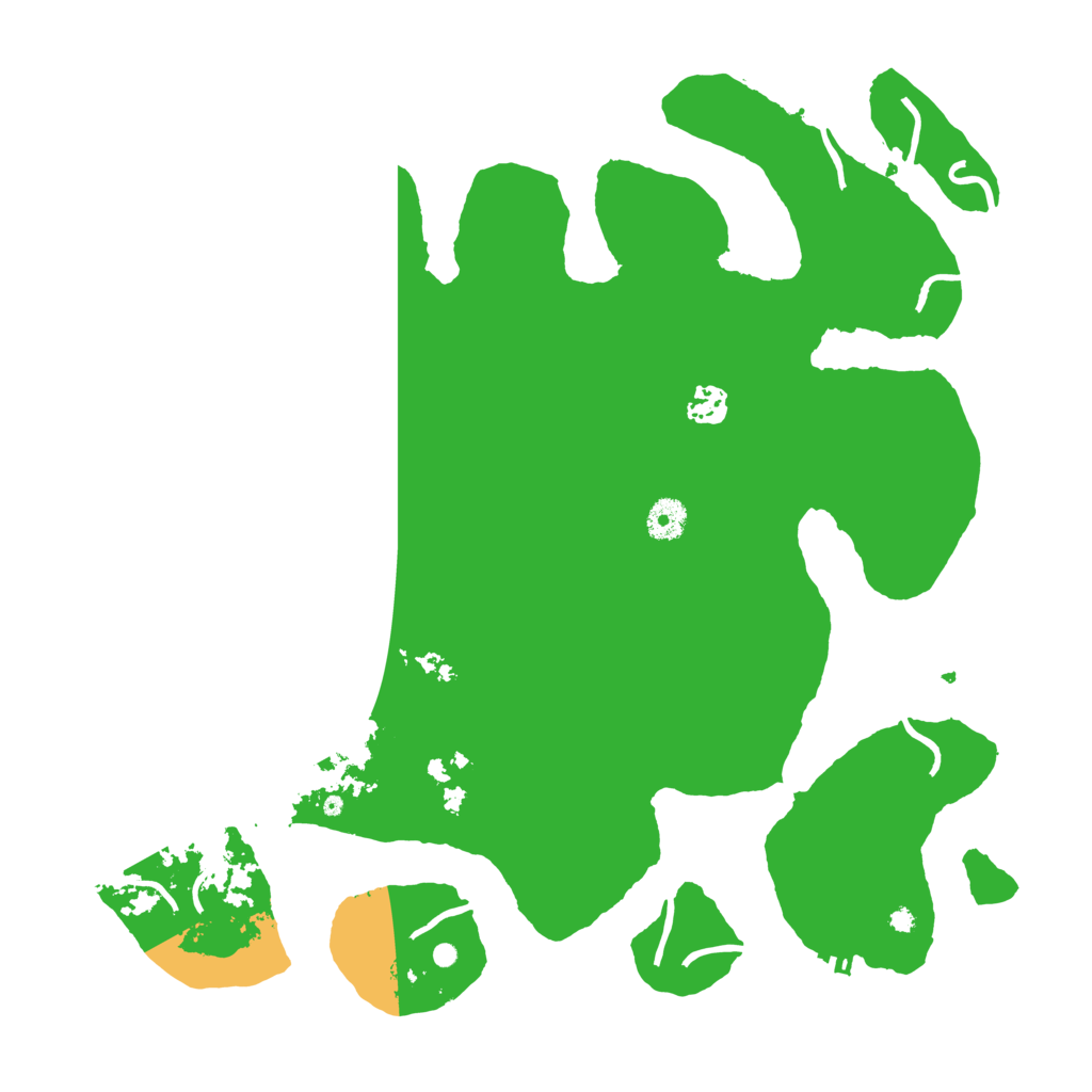 Biome Rust Map: Procedural Map, Size: 4000, Seed: 4343443