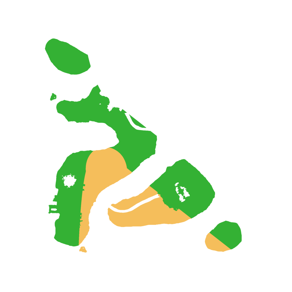 Biome Rust Map: Procedural Map, Size: 2100, Seed: 887214597