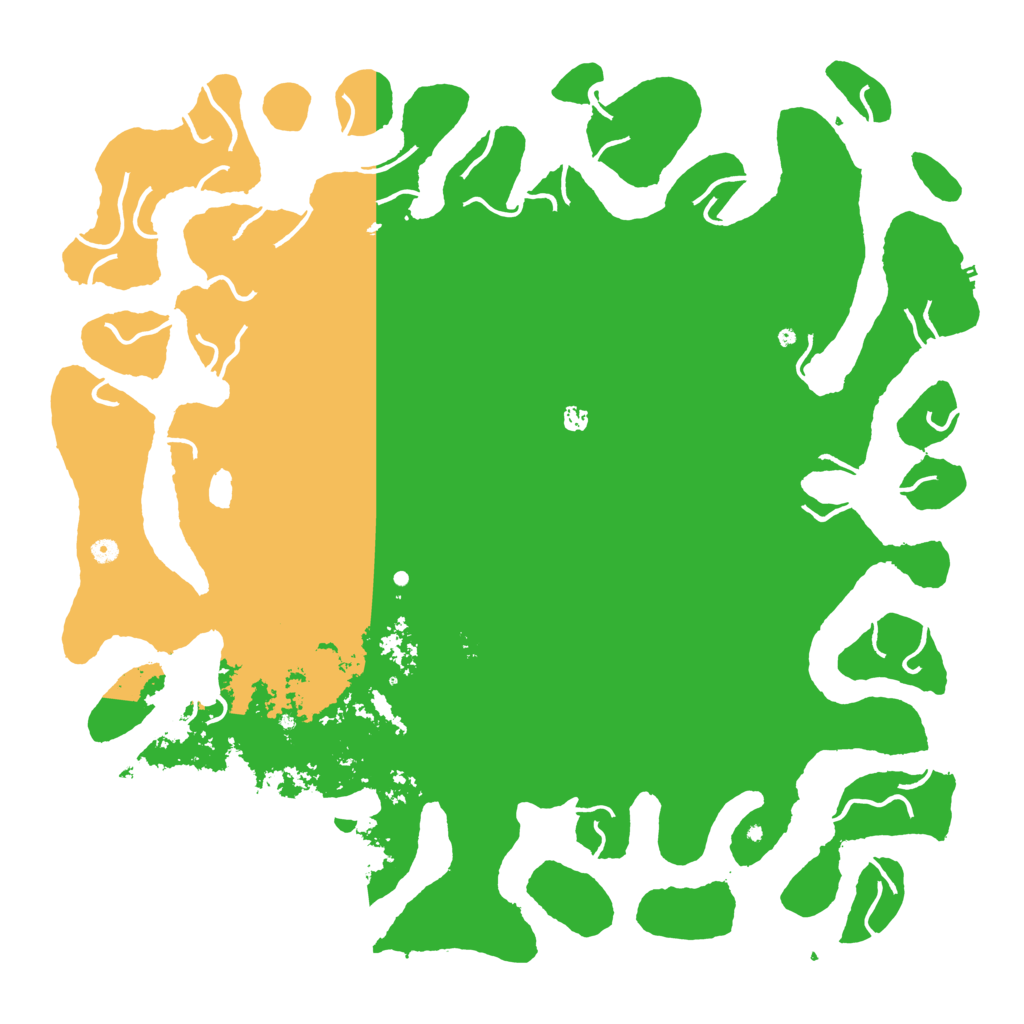 Biome Rust Map: Procedural Map, Size: 6000, Seed: 9765