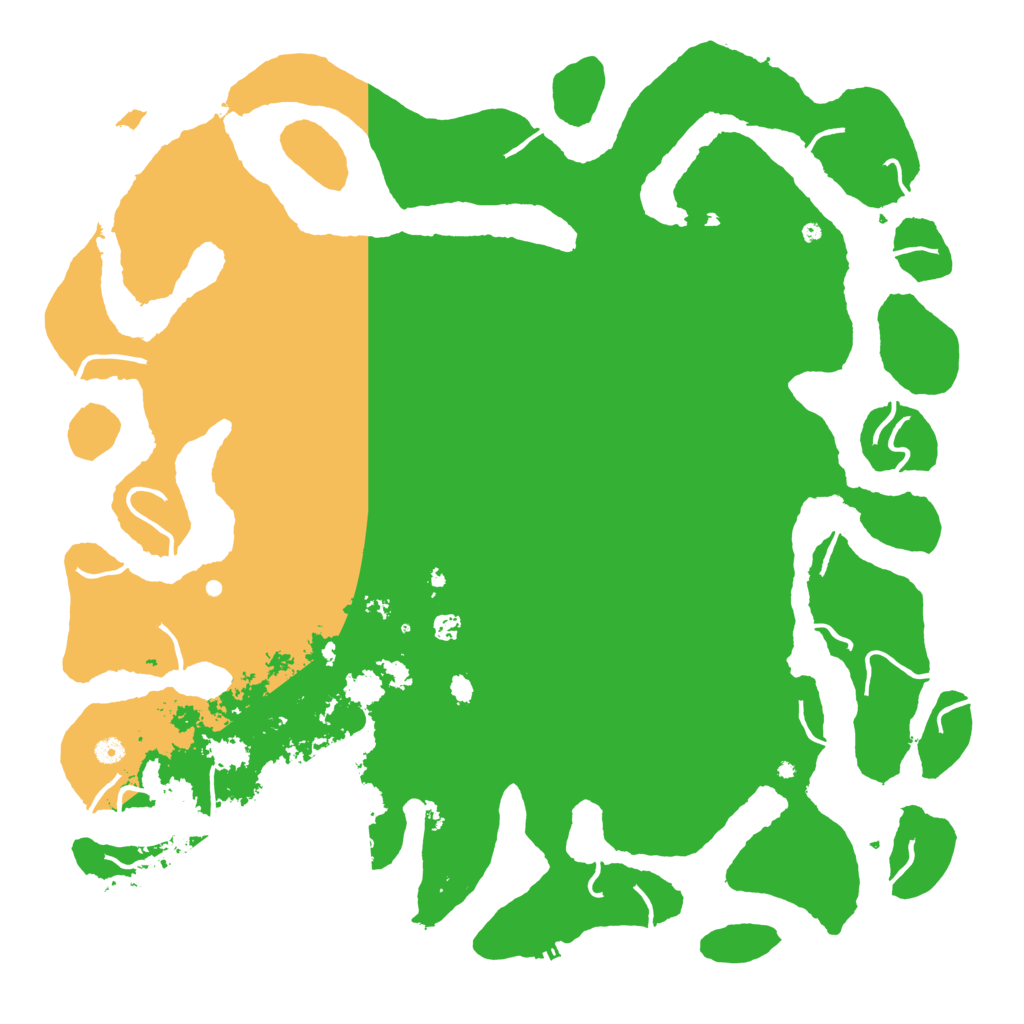 Biome Rust Map: Procedural Map, Size: 5500, Seed: 7273510