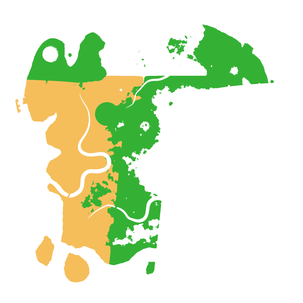 Biome Rust Map: Procedural Map, Size: 3400, Seed: 702794620