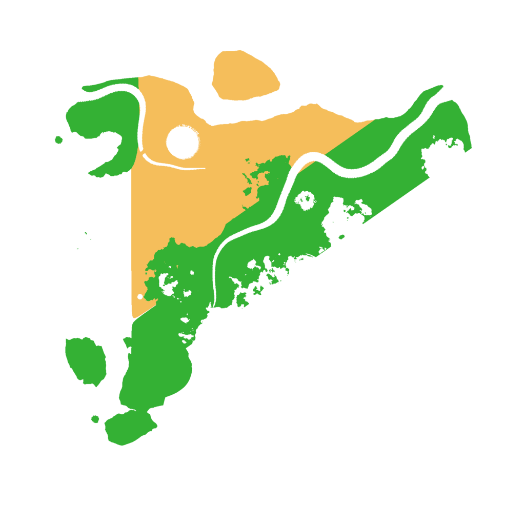 Biome Rust Map: Procedural Map, Size: 2800, Seed: 179441190