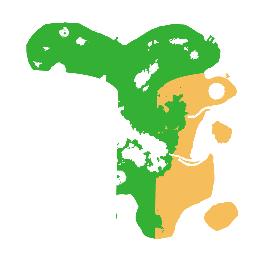 Biome Rust Map: Procedural Map, Size: 2800, Seed: 1091095776