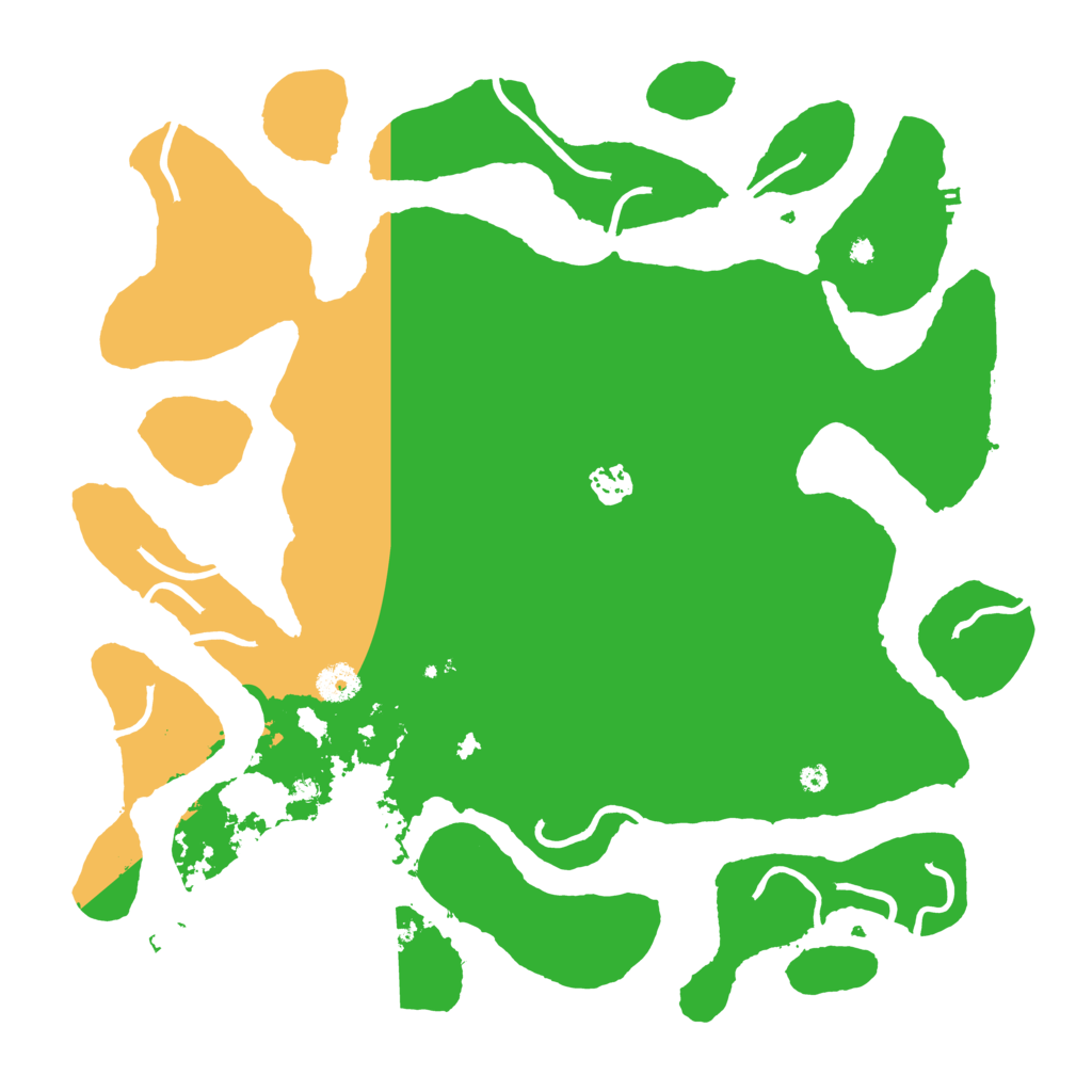 Biome Rust Map: Procedural Map, Size: 4000, Seed: 598117