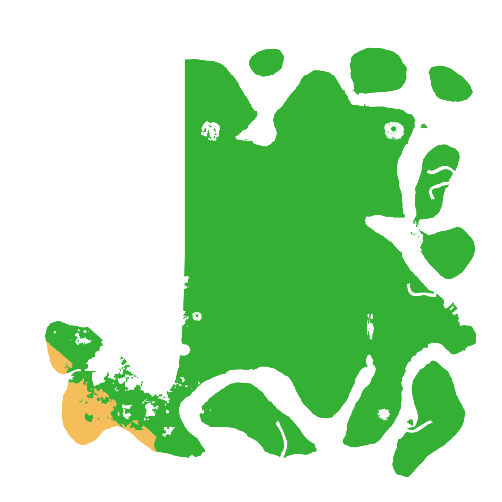 Biome Rust Map: Procedural Map, Size: 4000, Seed: 888404290