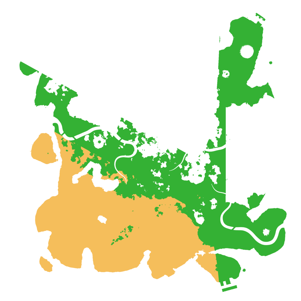 Biome Rust Map: Procedural Map, Size: 4000, Seed: 576752