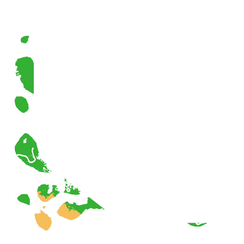 Biome Rust Map: Procedural Map, Size: 4300, Seed: 430069