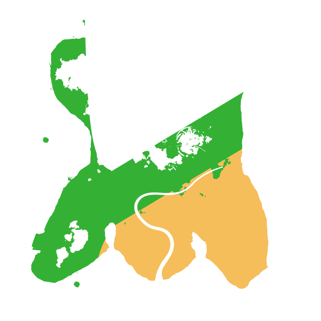 Biome Rust Map: Procedural Map, Size: 2250, Seed: 776555687