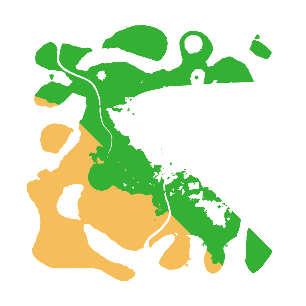 Biome Rust Map: Procedural Map, Size: 3000, Seed: 1300112205