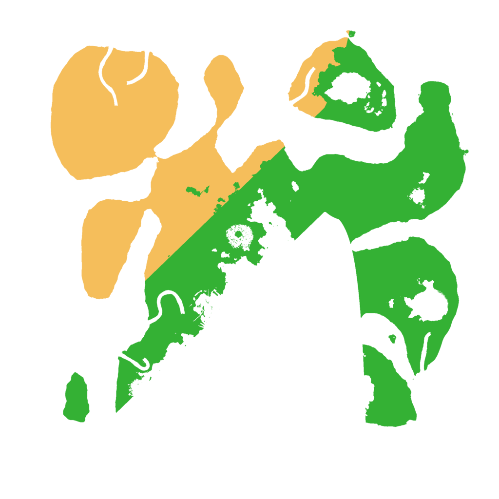 Biome Rust Map: Procedural Map, Size: 3000, Seed: 1896436438