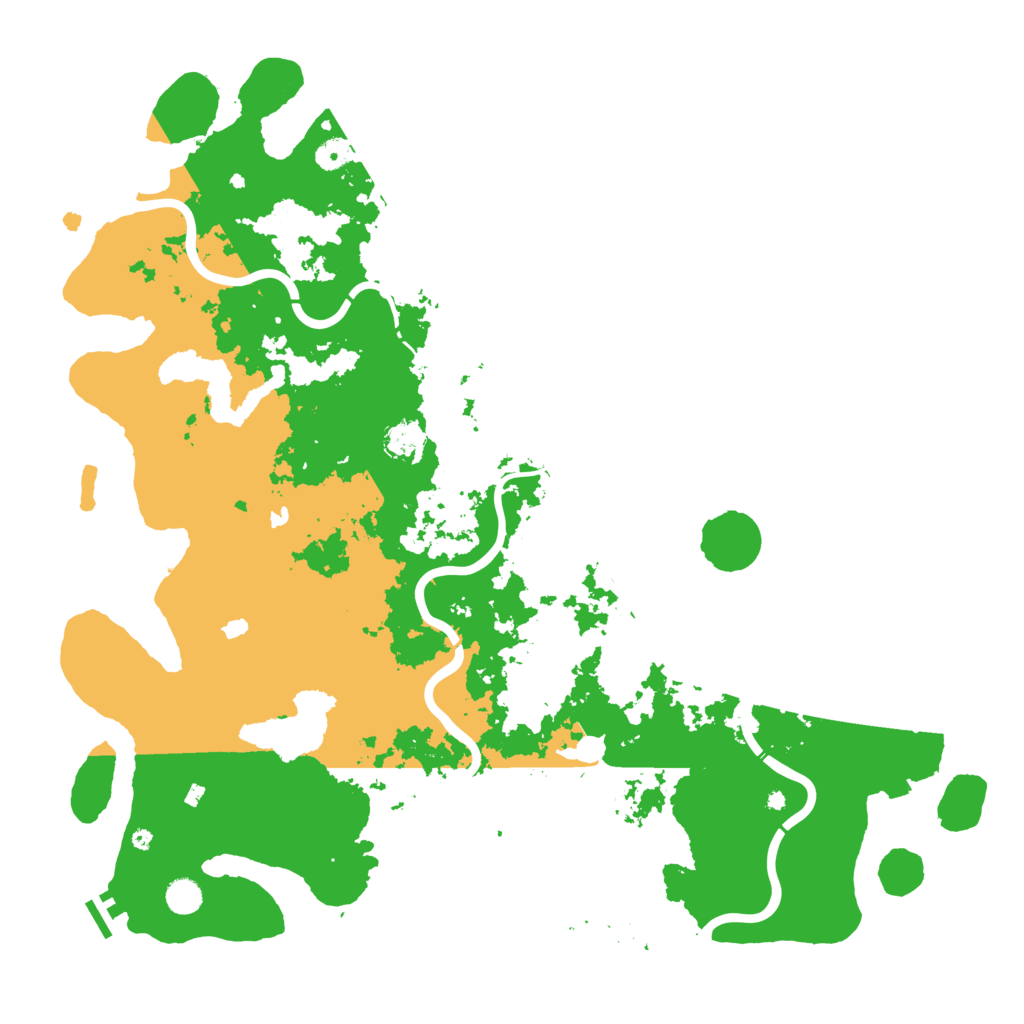 Biome Rust Map: Procedural Map, Size: 5000, Seed: 34678216