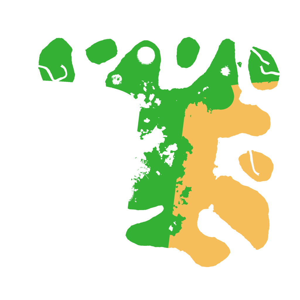 Biome Rust Map: Procedural Map, Size: 3000, Seed: 48761