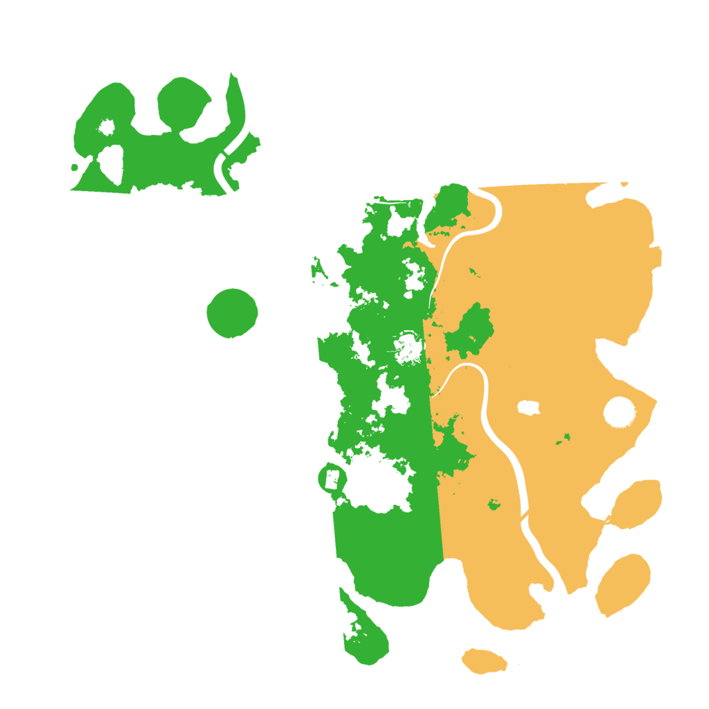 Biome Rust Map: Procedural Map, Size: 4000, Seed: 54589