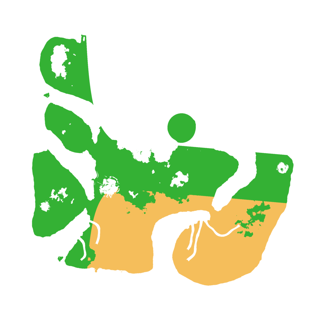 Biome Rust Map: Procedural Map, Size: 3000, Seed: 1891883123