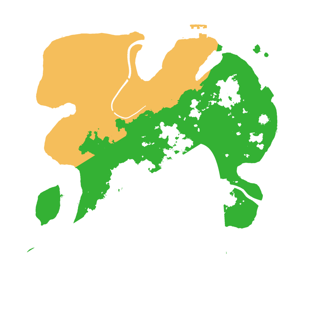 Biome Rust Map: Procedural Map, Size: 2800, Seed: 5437728