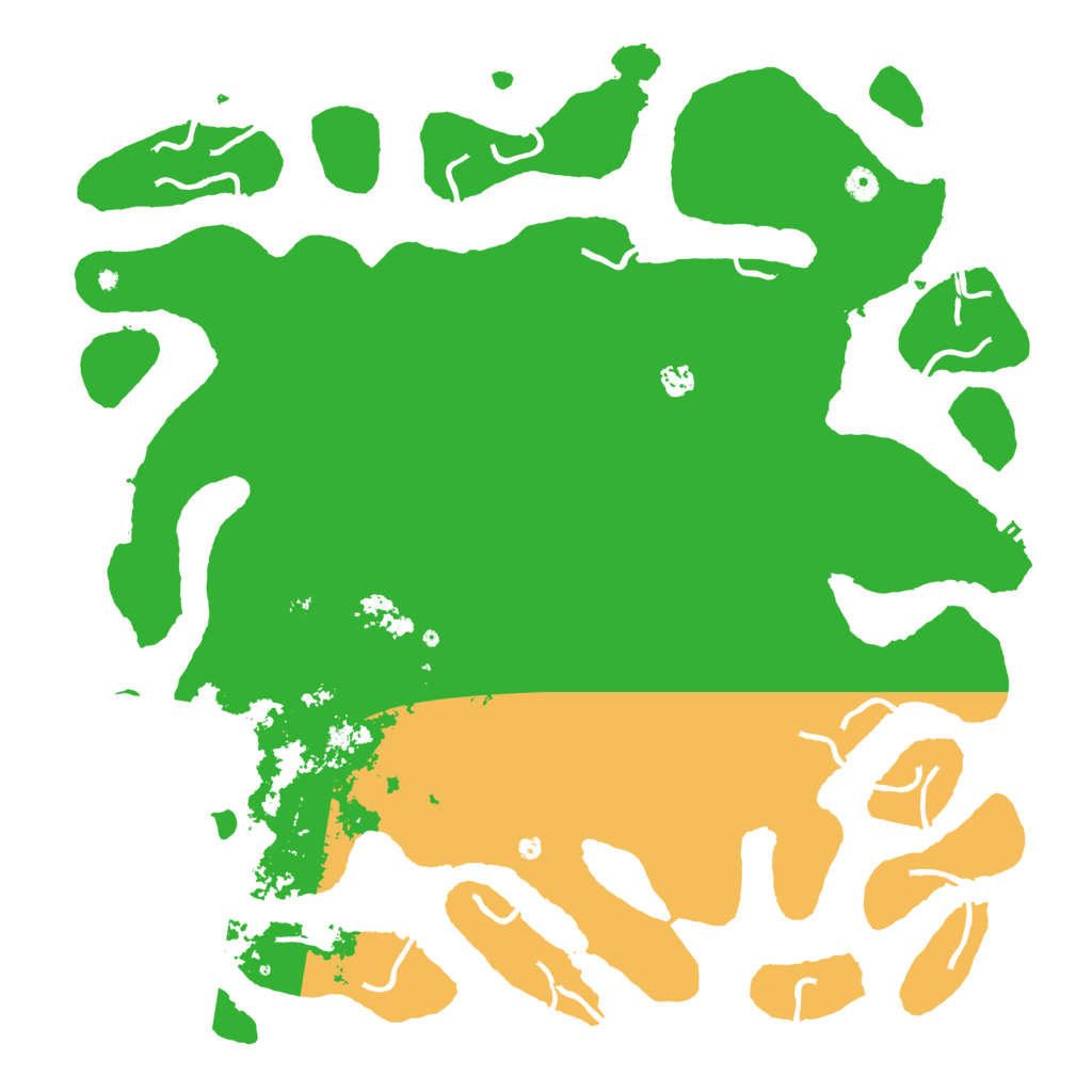 Biome Rust Map: Procedural Map, Size: 5000, Seed: 38746305