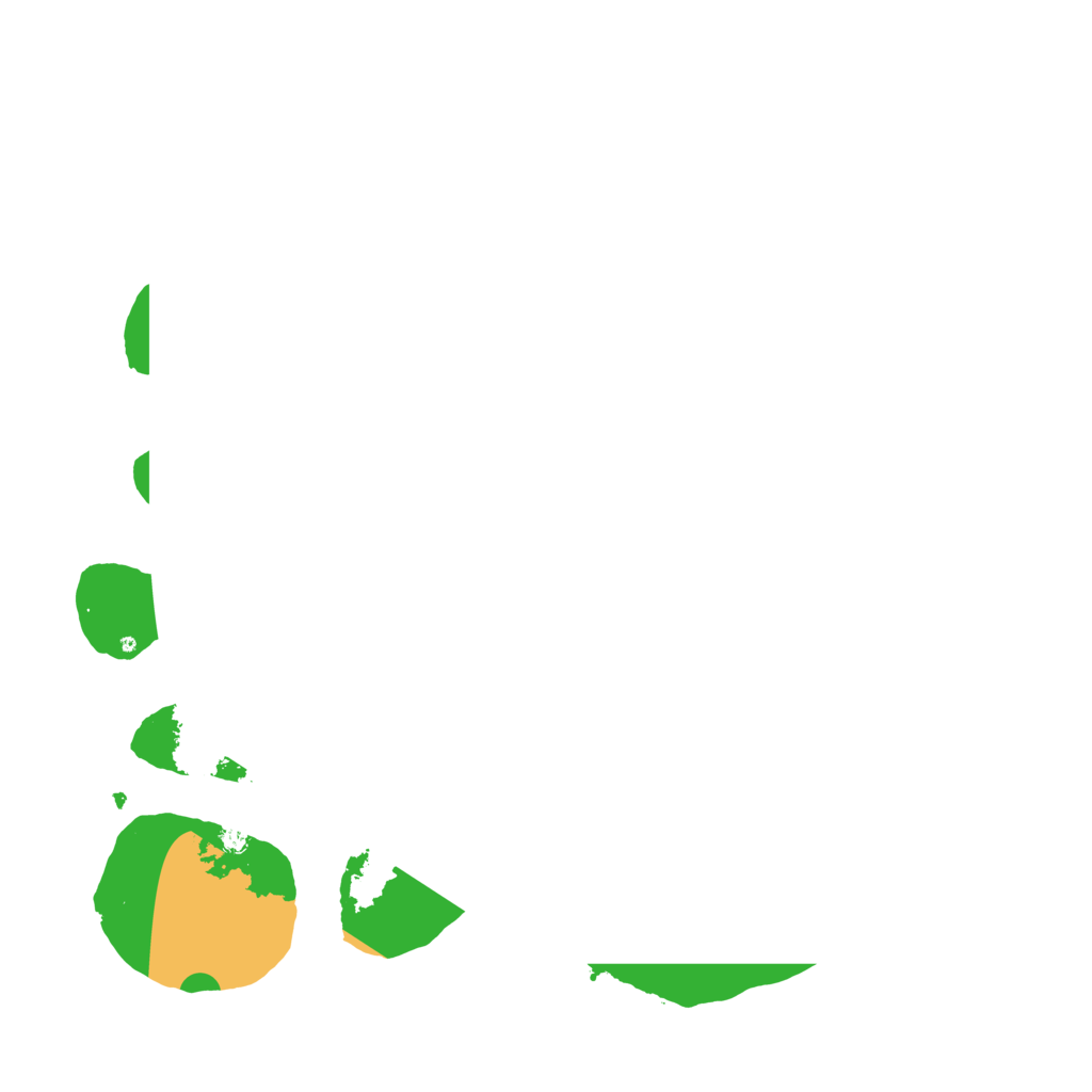 Biome Rust Map: Procedural Map, Size: 3500, Seed: 727500374