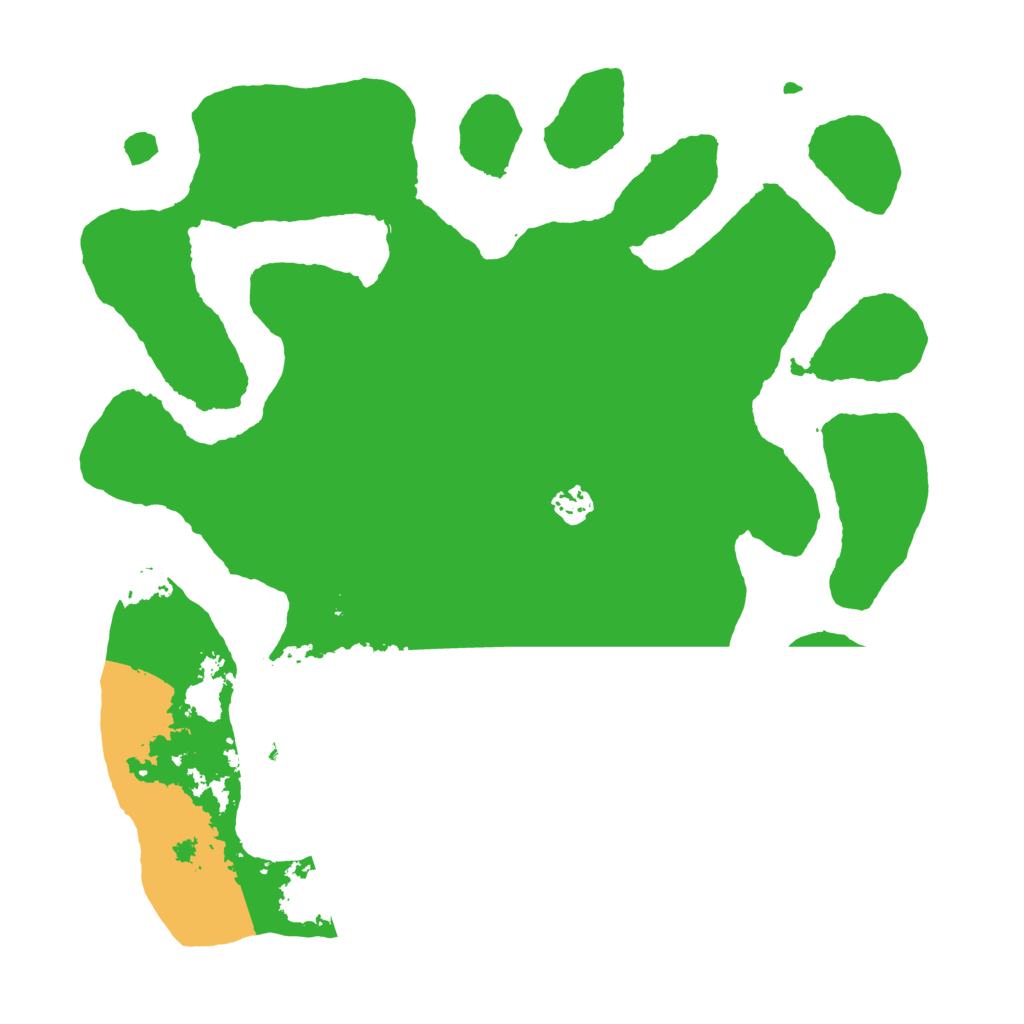 Biome Rust Map: Barren, Size: 4000, Seed: 3057