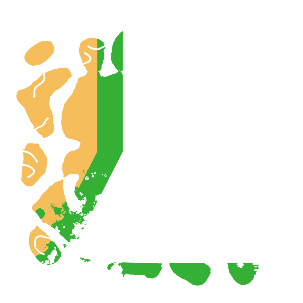 Biome Rust Map: Procedural Map, Size: 4000, Seed: 4061