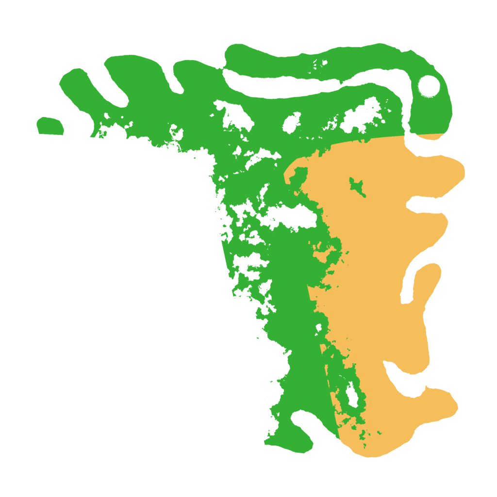 Biome Rust Map: Barren, Size: 4000, Seed: 2058